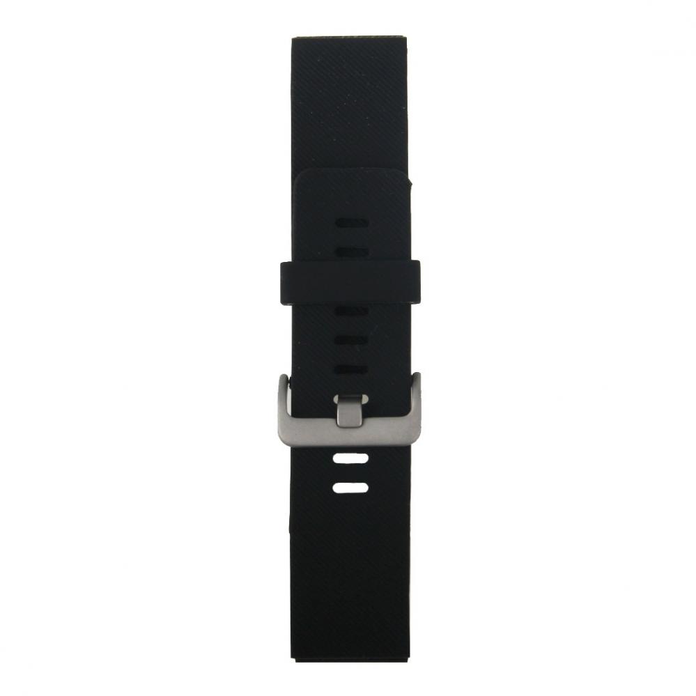 Köp Svart Armband för Fitbit Blaze silikon Kamda